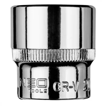 NEO Cheie tubulară 20mm, 3/8", cu 6 fețe (08-180)