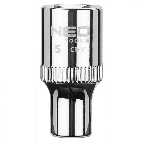 NEO Cheie tubulară 5mm, 1/4", cu 6 laturi, SUPERLOCK (08-222)