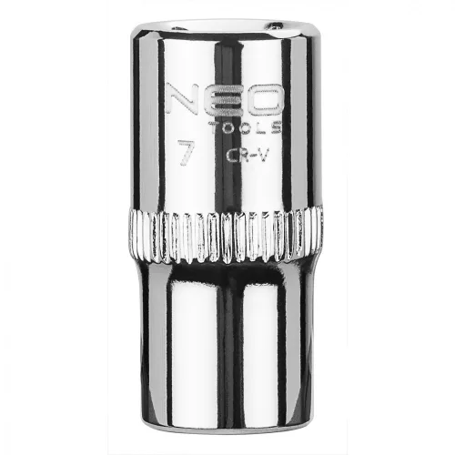 NEO Cheie tubulară 7mm, 1/4", cu 6 laturi, SUPERLOCK (08-225)