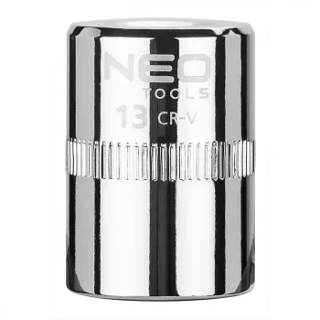   NEO Cheie tubulară 13mm, 1/4", hexagonală, SUPERLOCK (08-231)