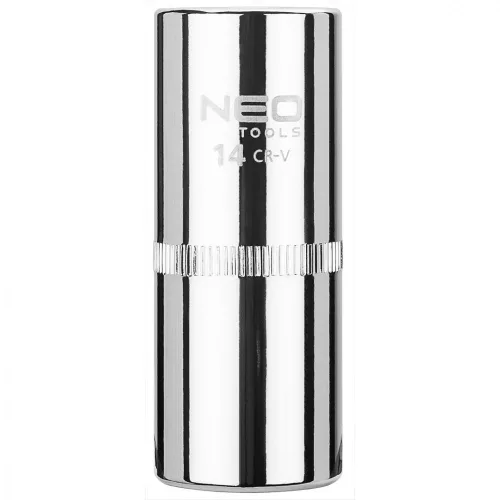 NEO Cheie tubulară 14mm, 1/4", lungă, hexagonală, SUPERLOCK (08-247)