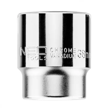 NEO Cheie tubulară 38mm, 3/4", 12 muchii (08-327)