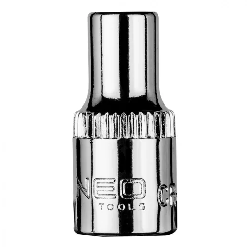 NEO Cheie tubulară 5mm, 1/4", cu 6 laturi (08-444)