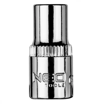 NEO Cheie tubulară 6mm, 1/4", cu 6 laturi (08-446)