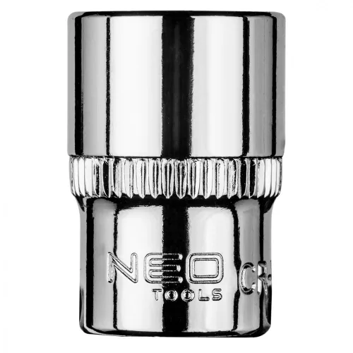 NEO Cheie tubulară 12mm, 1/4", hexagonală (08-452)