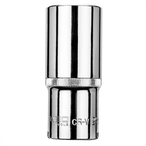 Cheie cu tub NEO 25mm, 1/2", lungă hexagonală (08-475)