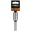 NEO Cheie tubulară 4mm, 1/4", lungă, hexagonală (08-487)