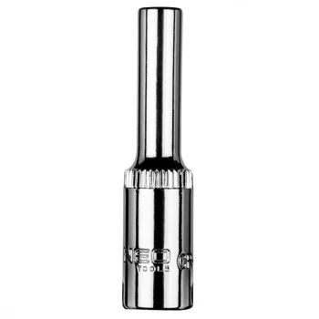   NEO Cheie tubulară 4.5mm, 1/4", lungă, hexagonală (08-488)