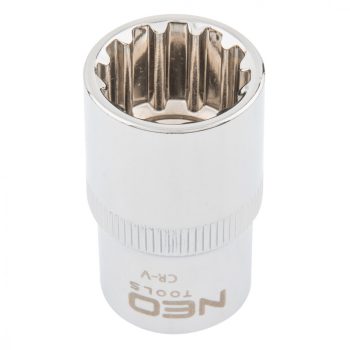 NEO Cheie cu tub 13mm, 1/2", SPLINE (08-585)