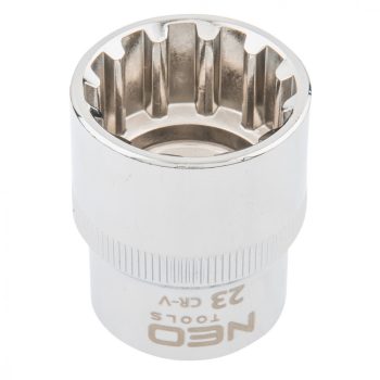 Cheie cu tub NEO 23mm, 1/2", SPLINE (08-595)
