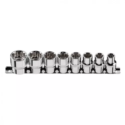 NEO Set de chei 8 bucăți 1/2" SPLINE (08-651)