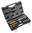 NEO Set de chei dinamometrice 1/4", 5-25Nm, 21 bucăți (08-821)