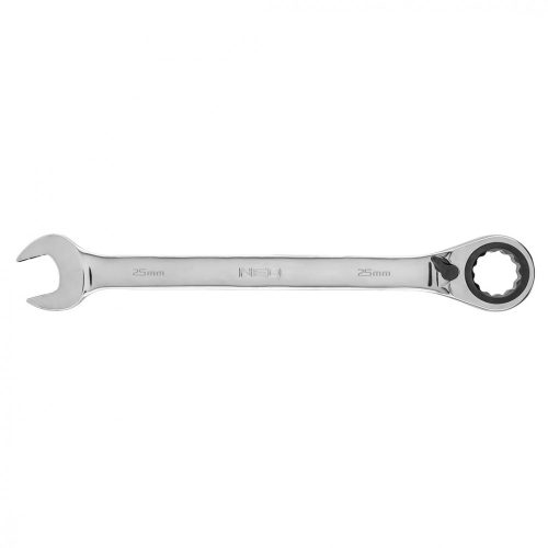 NEO Cheie combinată cu clichet 25mm (09-337)