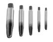 NEO Set de extractoare pentru șuruburi deteriorate, 5 piese, cap pătrat, 2-14mm (M3-M18) (09-615)