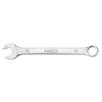 NEO Cheie combinata 15 x 190 mm, CrV, DIN3113 (09-659)