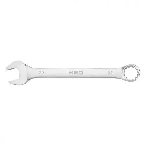 NEO Cheie combinata 22 x 260 mm, CrV, DIN3113 (09-666)