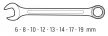 NEO Cheie combinata set 6-19mm, 8buc (09-751)
