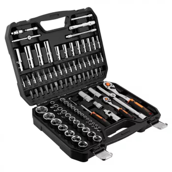   NEO Set de chei + set de biți 94 bucăți, 1/4", 1/2", CrV (10-062)