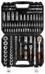 NEO Set de chei + set de biți 94 bucăți, 1/4", 1/2", CrV (10-062)
