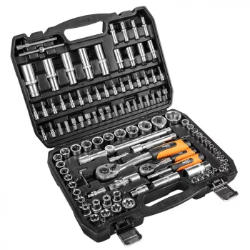 NEO Set de chei 108 bucăți, 1/2", 1/4" (10-212)