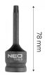NEO Bit torsional pentru șurubelnițe cu impact 1/2" T40 (10-259)