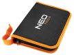 NEO Set de unelte pentru motocicletă - 25 piese - cu geantă moale (10-500)