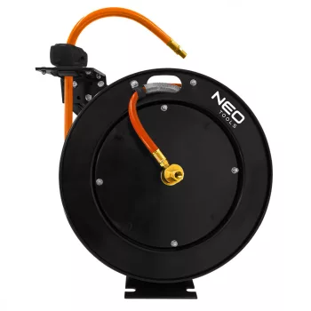   NEO Tambur de țeavă pneumatică, automat, din metal, deschis, pentru utilizare intensă (10-701)