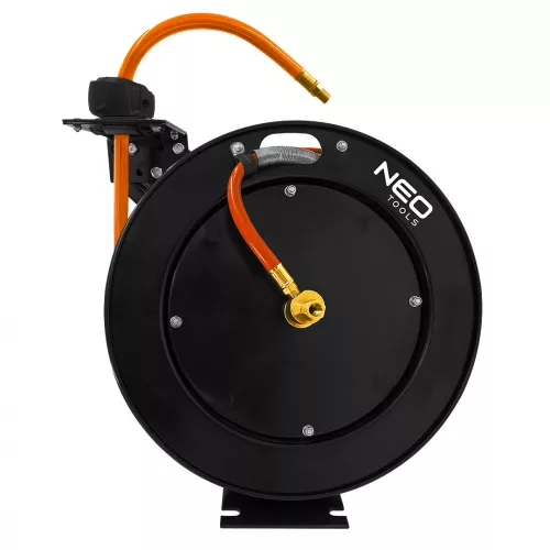 NEO Tambur de țeavă pneumatică, automat, din metal, deschis, pentru utilizare intensă (10-701)