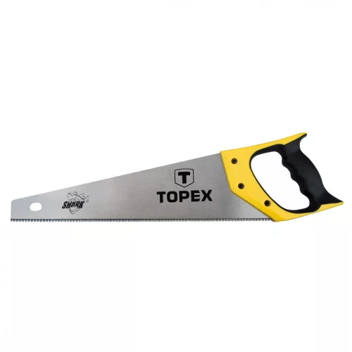 TOPEX Ferăstrău manual 450mm, 3-aproape șlefuit, 7TPI,"Shark" (10A445)