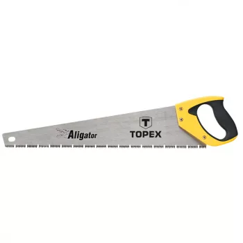   TOPEX Ferăstrău manual 500mm, 3-aproape șlefuit, 7TPI, Aligator" (10A451)