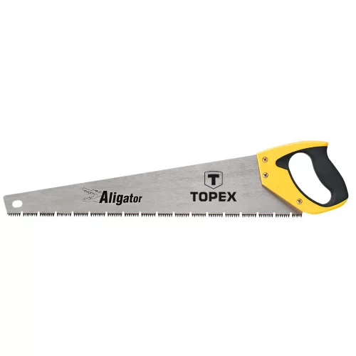 TOPEX Ferăstrău manual 500mm, 3-aproape șlefuit, 7TPI, Aligator" (10A451)