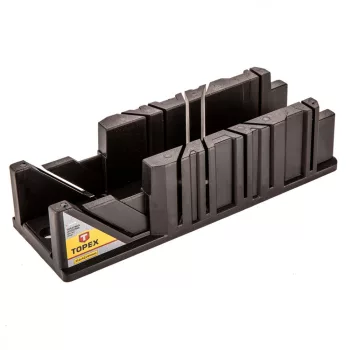   TOPEX Cutie pentru ferăstrău cu unghi 212x42x42, plastic (10A840)