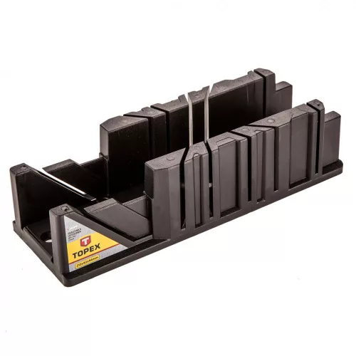 TOPEX Cutie pentru ferăstrău cu unghi 212x42x42, plastic (10A840)