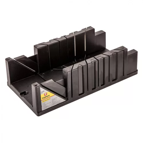 TOPEX Cutie pentru ferăstrău cu unghi 320x125x78mm, plastic (10A846)