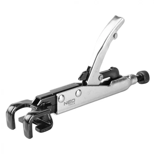 NEO Clește de sudură auto-blocant 205mm cu falcă dublă L (11-022)