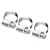 NEO Clema de furtun 10-16/9mm, W4, 3 buc (11-401)