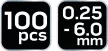 NEO SET CONECTOARE DE CABLU IZOLATE 100buc (0.25 - 6.0 mm) (11-969)