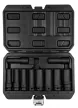NEO Set chei tubulare pentru scule electrice 1/2" 10 buc lungi 10-24mm CR-MO (12-107)