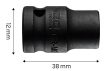 Cheie mecanică cu tub NEO 1/2", 12mm, Cr-Mo (12-212)