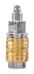 NEO Conector pneumatic rapid 6x8mm cu ieșire pentru furtun, cu arc de protecție (12-601)