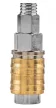 NEO Conector pneumatic rapid 8x10mm cu ieșire pentru furtun, cu arc de protecție (12-602)
