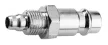NEO Conector pneumatic rapid vârf rapid, 6x8mm cu ieșire pentru furtun (12-605)