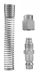 NEO Conector pneumatic rapid vârf rapid, 8x10mm cu ieșire pentru furtun (12-606)