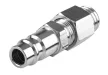 NEO Conector pneumatic rapid vârf rapid, 8x10mm cu ieșire pentru furtun (12-606)