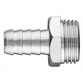   NEO Conector pneumatic pentru țeavă 12mm, 1/2", filet exterior (12-618)