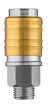 NEO Conector pneumatic rapid complet 1/4" filet exterior (12-645)