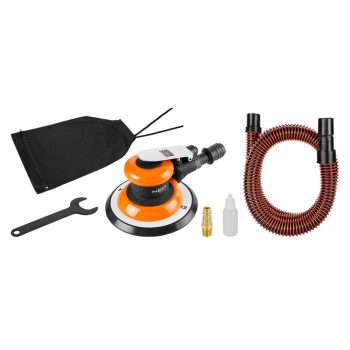   NEO Pistol pneumatic orbital, 150mm, cu sistem de aspirație a prafului (14-013)