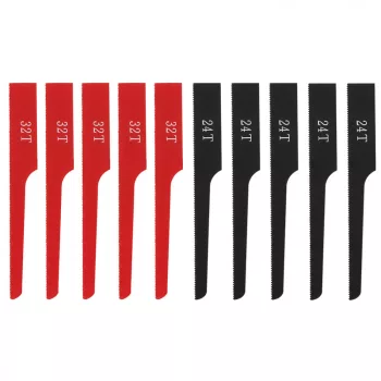   NEO Set de lame pentru ferăstrău pneumatic de tip orizontal 14-034, 24 și 32 dinți, 10buc. (14-034-401)