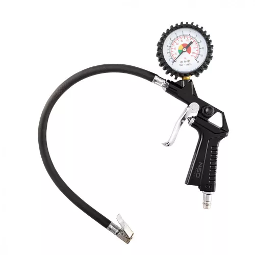 NEO Pistol pneumatic pentru umflarea roților, cu manometru 63mm (14-714)