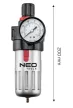 NEO Filtru deshidratator 1/2", cu regulator de presiune, metal (14-732)